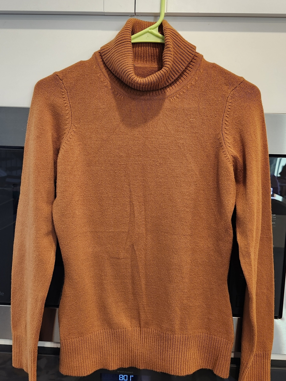 French Connection Rust Turtleneck Sweater